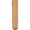 Ekena Millwork Olympic Arts and Crafts Smooth Bracket w/ Offset Brace, Western Red Cedar, 5 1/2"W x 24"D x 28"H BKT0604X24X28OLY03SWR - alternate 3